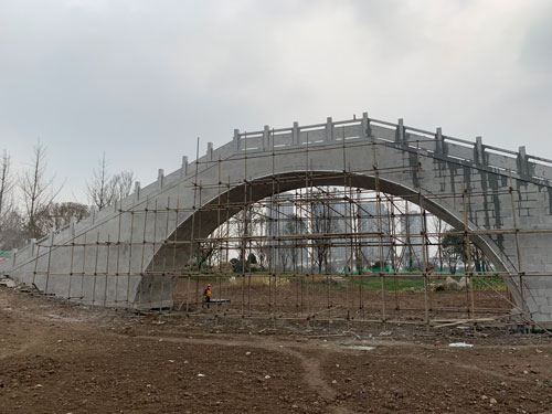 花崗石案例 橋面建造